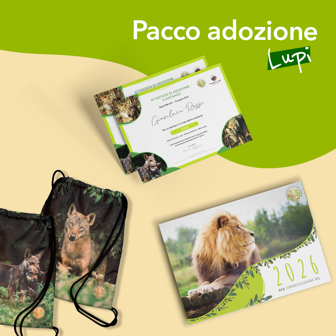 Pacco adozione a distanza LUPO
